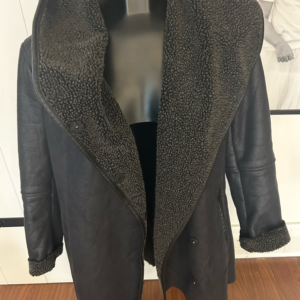Women's Black Teddy Jacket With Soft Lining